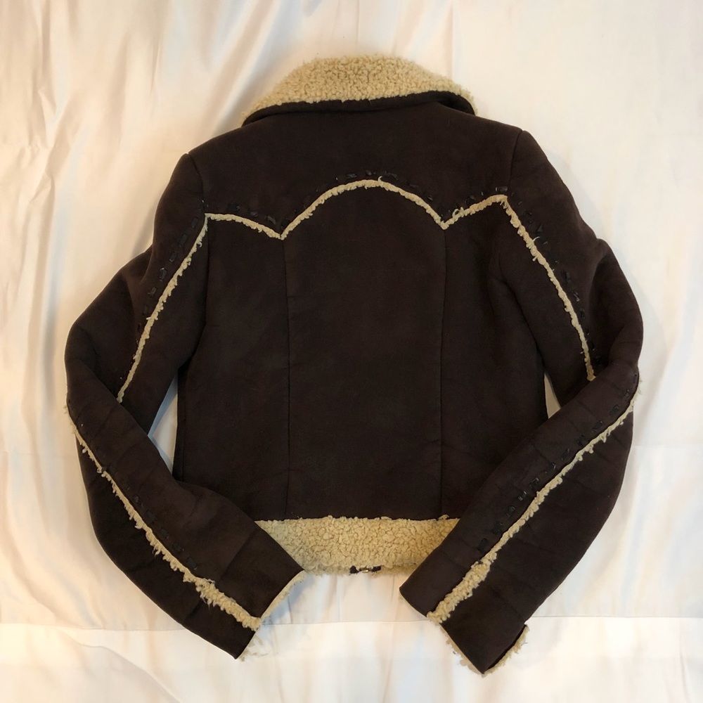 Kenneth Cole Reaction Sherpa jacket size small - Picture 2 of 7